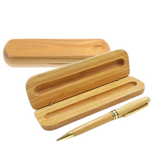 Load image into Gallery viewer, Bamboo Pen with Case