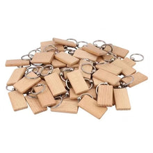 Load image into Gallery viewer, Wooden Keychain
