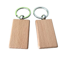 Load image into Gallery viewer, Wooden Keychain