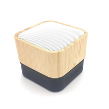 Load image into Gallery viewer, Square Bamboo Bluetooth Speaker