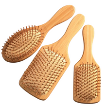 Load image into Gallery viewer, Wooden Mini Paddle Brush