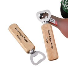 Load image into Gallery viewer, Wooden Bottle Opener