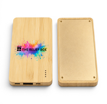 Load image into Gallery viewer, BAMBOO POWERBANK (10000mAh)