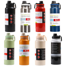 Load image into Gallery viewer, Tumbler with Spout Lid Hot & Cold Stainless Steel Thermos