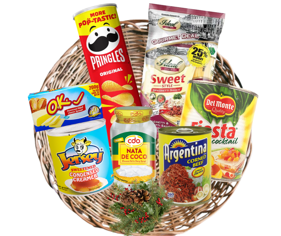 Pinoy Holiday Feast Gift Basket