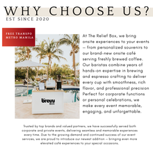 Load image into Gallery viewer, The Brew Box (Onsite  Café)
