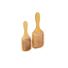 Load image into Gallery viewer, Wooden Mini Paddle Brush
