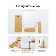 Load image into Gallery viewer, Vanity Mirror 360 Degree Rotation Stand
