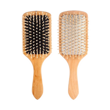 Load image into Gallery viewer, Wooden Paddle Brush Large Size
