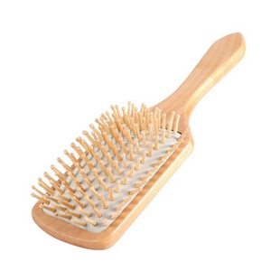Wooden Paddle Brush Large Size