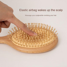 Load image into Gallery viewer, Wooden Mini Paddle Brush
