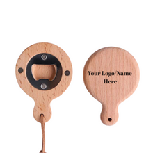 Load image into Gallery viewer, Wooden Keychain Bottle Opener
