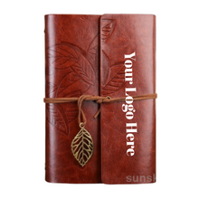 Load image into Gallery viewer, Rustic Leaf Design Notebook (Pre-order)
