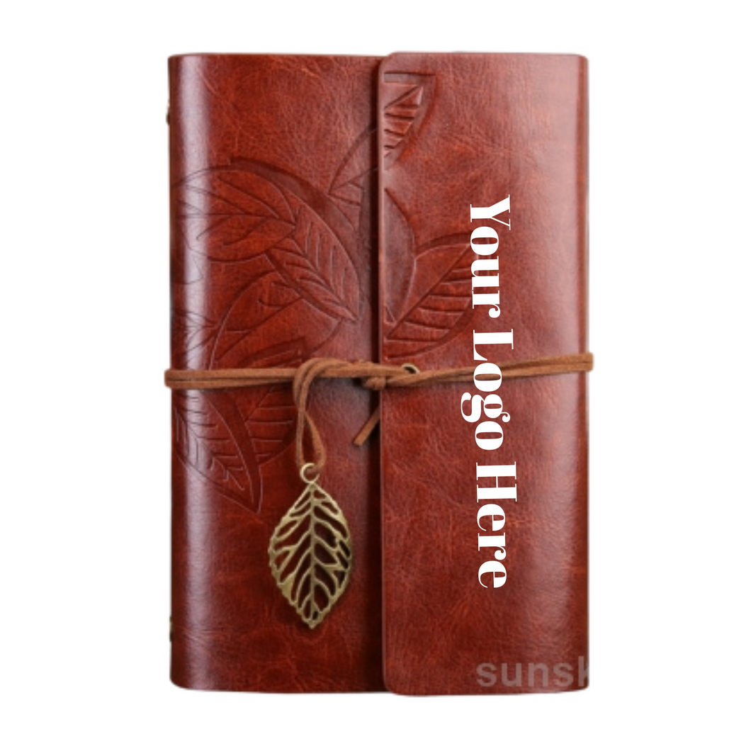 Rustic Leaf Design Notebook (Pre-order)