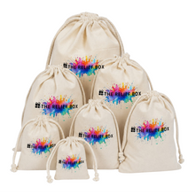 Load image into Gallery viewer, Customized Canvas String Bag
