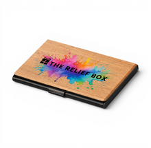 Load image into Gallery viewer, Wooden Aluminum Slim Type Card Holder 
