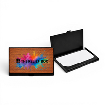 Load image into Gallery viewer, Wooden Aluminum Slim Type Card Holder 
