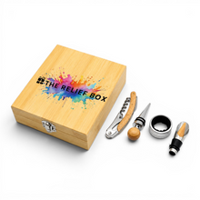 Load image into Gallery viewer, Bamboo Wine Gift Box

