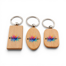 Load image into Gallery viewer, Wooden Keychain
