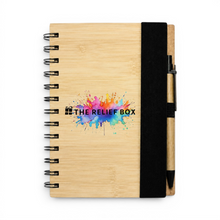 Load image into Gallery viewer, Eco Notebook and Pen with Sticky Notes

