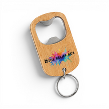 Load image into Gallery viewer, Wooden Bottle Opener Keychain
