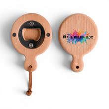 Load image into Gallery viewer, Wooden Keychain Bottle Opener
