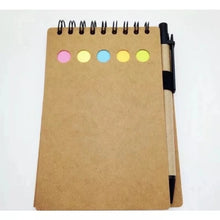 Load image into Gallery viewer, Notebook with Sticky-note and Pen
